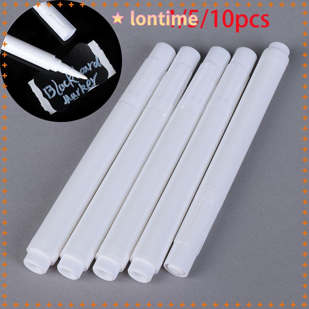 1 / 5 / 10 Phấn Viết Bảng Đen Bằng Nhựa Thân Thiện Với Môi Trường