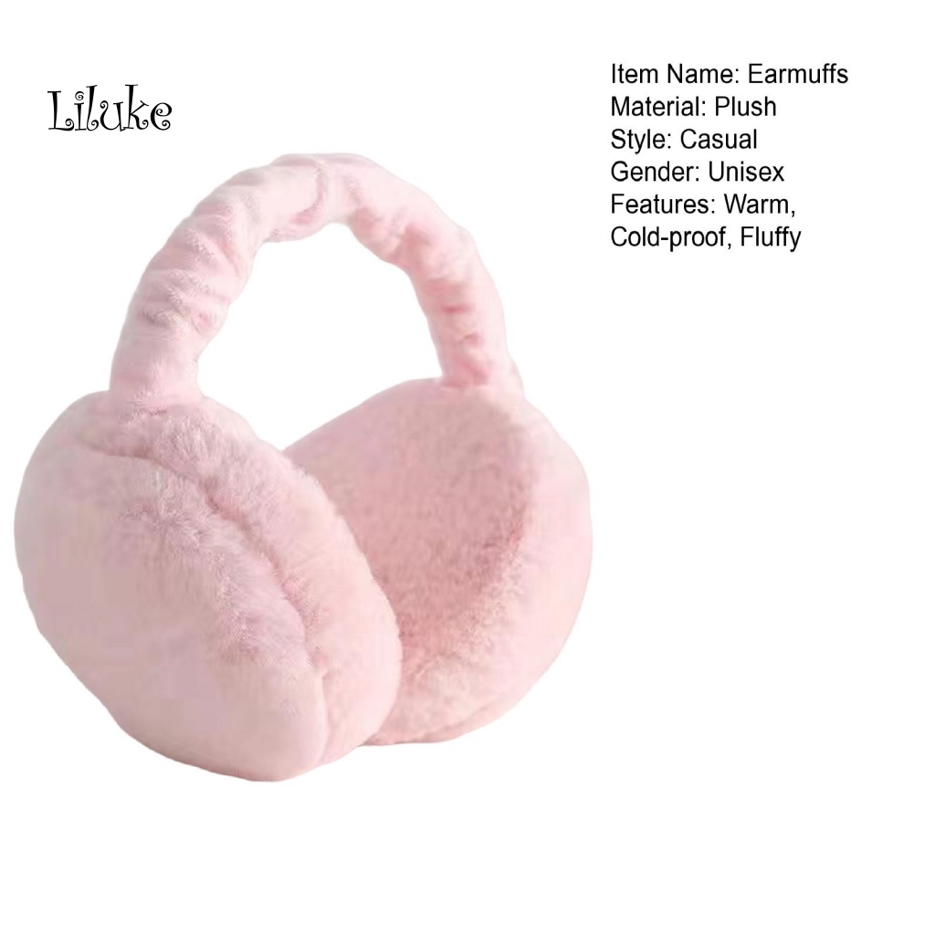 Chụp Tai Dày Dặn Màu Trơn Chống Lạnh Chống Trượt Giữ Ấm Mùa Đông