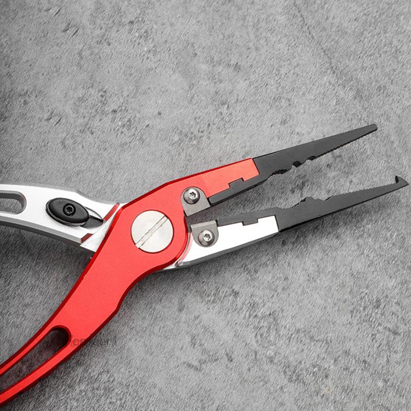 [Fenteer1] Kìm Gỡ Lưỡi Câu Cá Trọng Lượng Nhẹ Kèm Túi Đựng Chắc Chắn