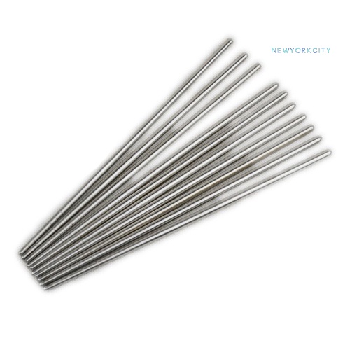 1 Đôi Đũa Chống Trượt Bằng Thép Không Gỉ