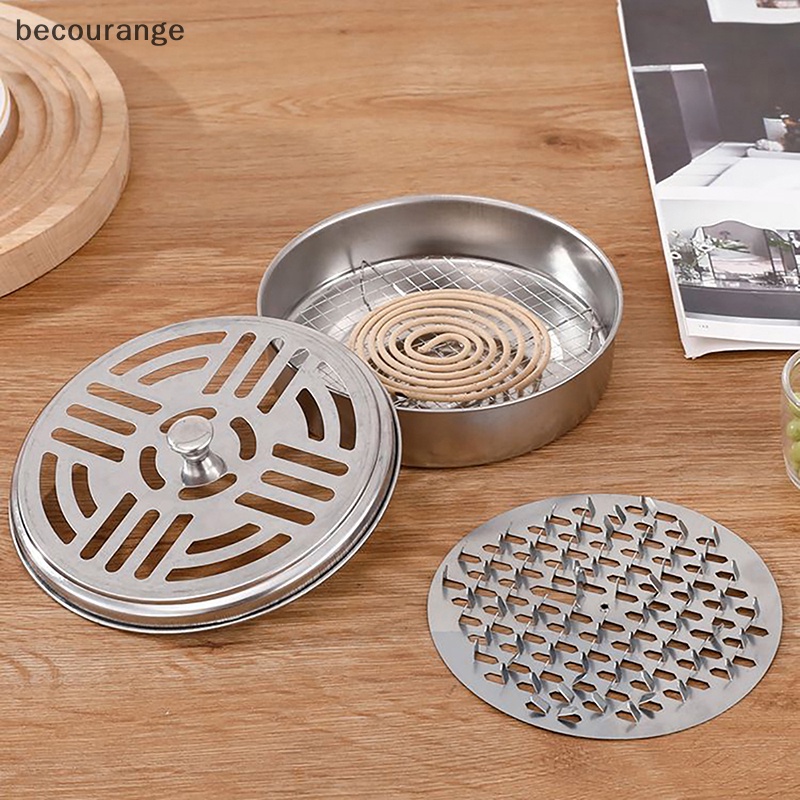 Giá Đỡ Cuộn Dây Đuổi Muỗi [becourange] Khay Đựng Nhang Muỗi Kèm Vỏ Bọc Tiện Lợi Dành Cho Gia Đình [Mới]