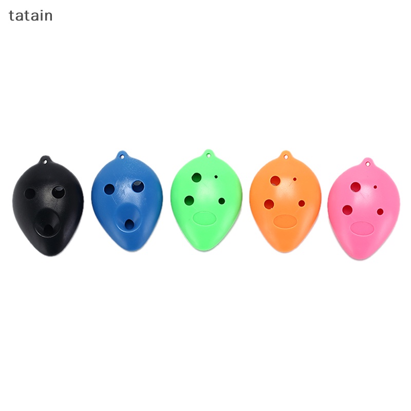 Sáo Ocarina Nhựa 6 Lỗ 5 Màu Lựa Chọn