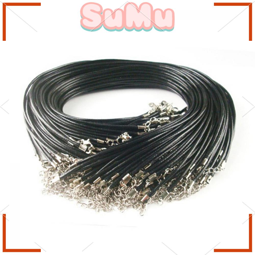 Sumu Dây Chuyền Da Màu Đen Dành Cho Nữ Bán Sỉ