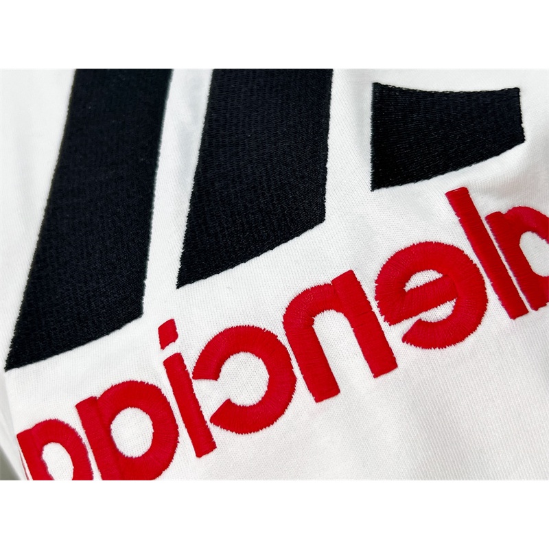 Áo Thun Hai Mặt Ngắn Tay Dáng Rộng Thêu Thương Hiệu BL88CG &amp; A-D-Co