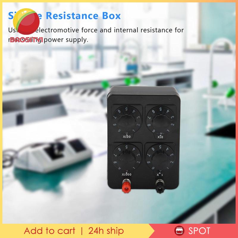 Hộp Kháng Lực 0-9999 Ohm 1 [Baosity1] Hỗ Trợ Dạy Học