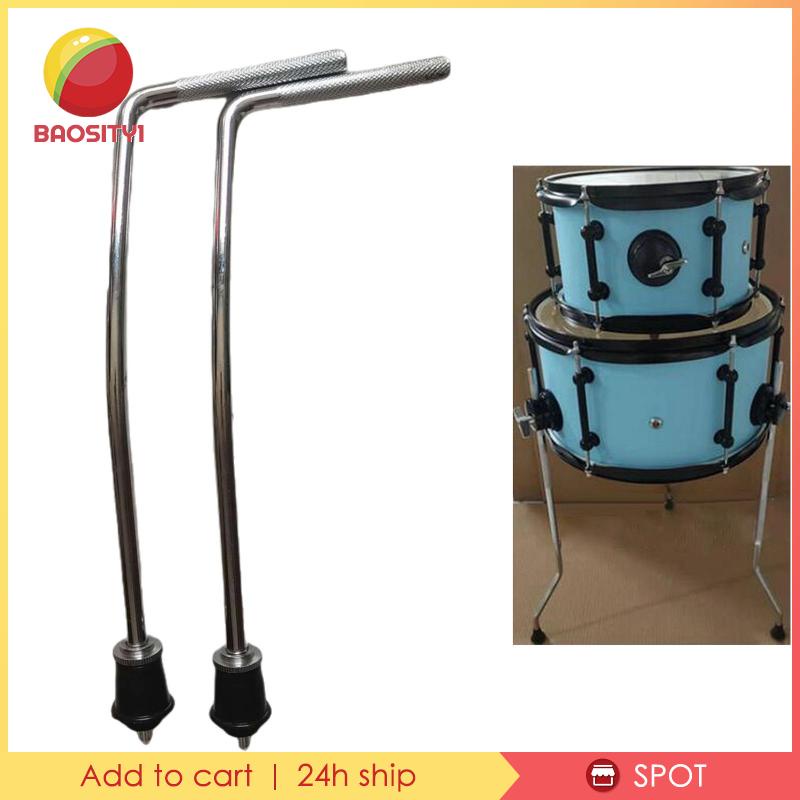 1 Cặp Chân Đánh Trống Bằng Kim Loại Chất Lượng Cao