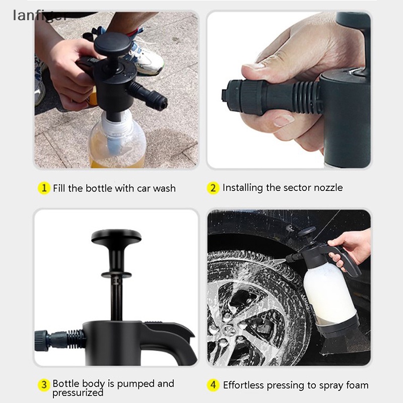 Bình Tạo Bọt Xà Phòng Rửa Tay Kèm 2 Vòi Xịt Tiện Dụng