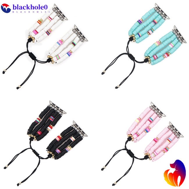 Dây Đeo Mềm Phong Cách Boho Thay Thế Cho Đồng Hồ iWatch 42-44mm