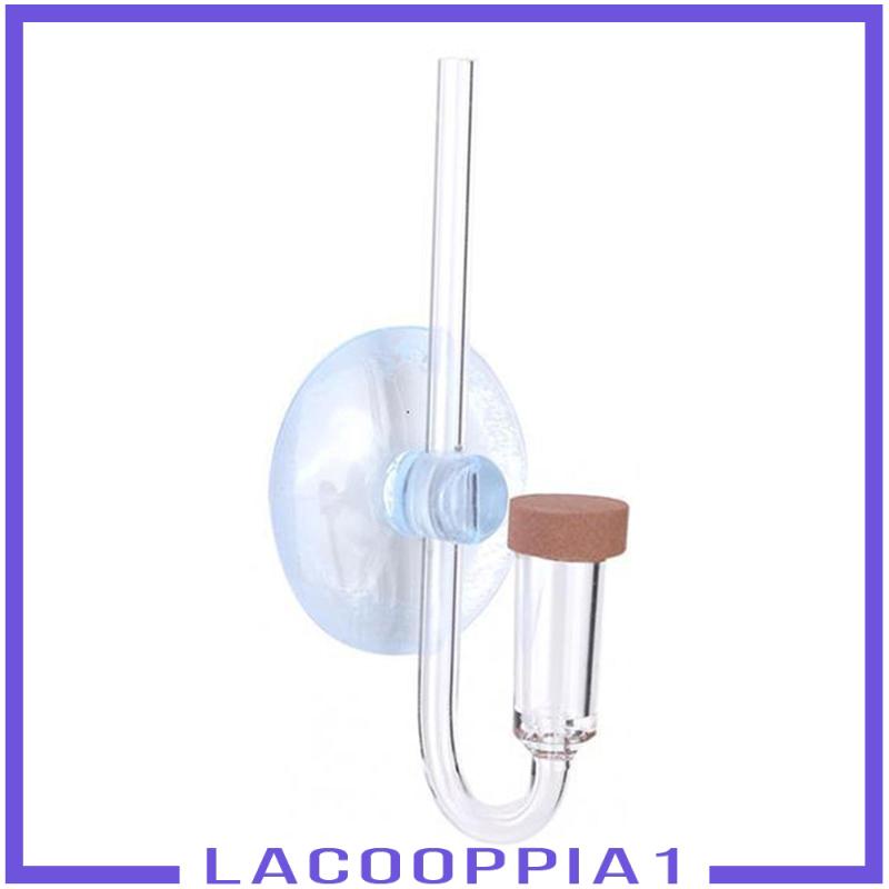 1 [Lacooppia] Máy Khuếch Tán Bong Bóng CO2 Trong Suốt Cho Bể Cá