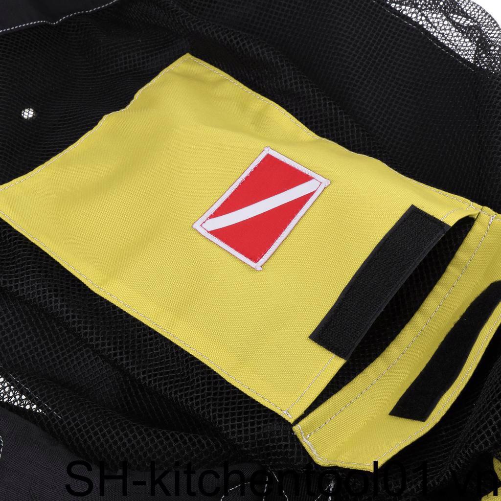 Túi Lưới Đựng Đồ Lặn Màu Đen Tiện Lợi