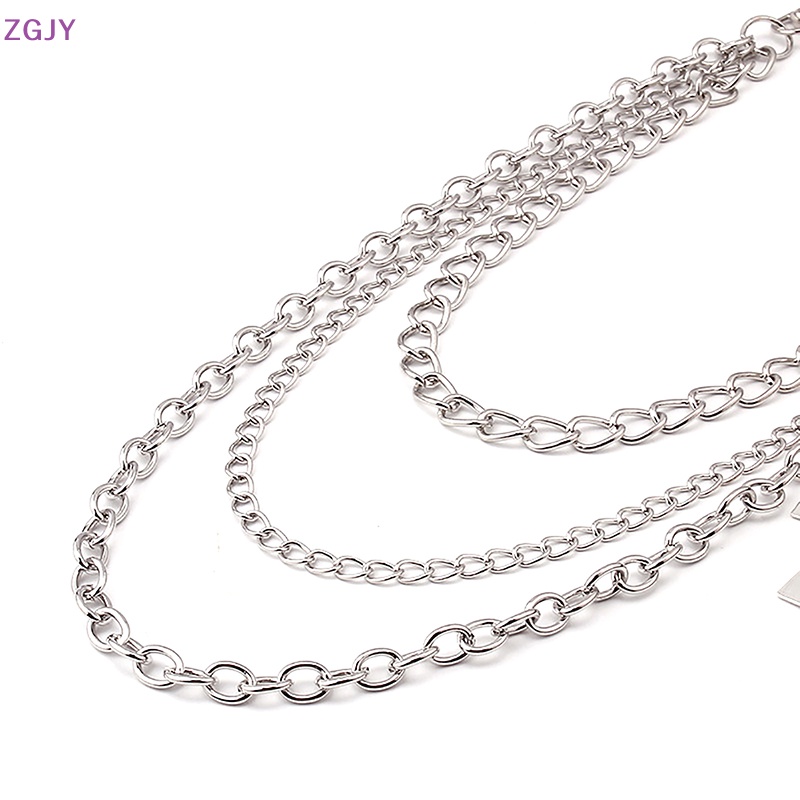 Dây Xích Kim Loại Đeo Thắt Lưng Quần Jean Nhiều Lớp Phong Cách Punk Cá Tính Mới