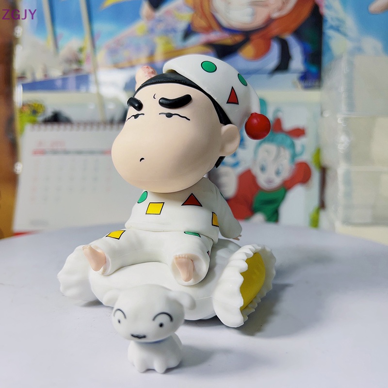 Mô Hình Nhân Vật Shin Chan Mặc Đồ Ngủ Bằng PVC 12CM Trang Trí Bàn Làm Việc Mới