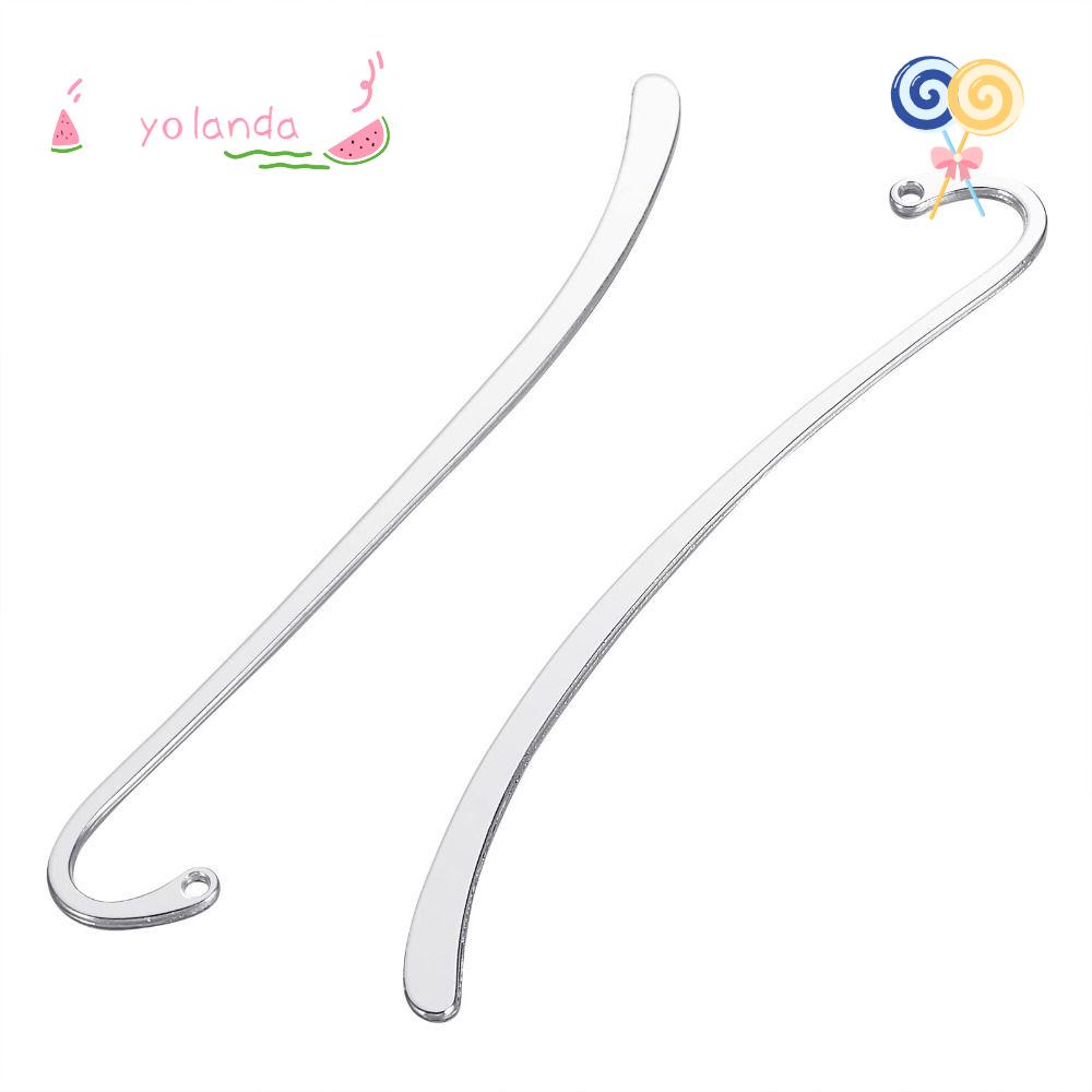 YOLA Bộ 15 Thẻ Đánh Dấu Sách Mạ Kim Loại Dùng Làm Quà Tặng