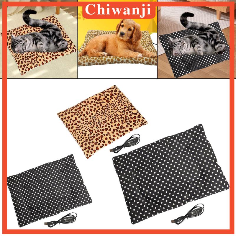 Đệm Sưởi Ấm 3 Chế Độ Thoải Mái Có Thể Điều Chỉnh Cho Thú Cưng
