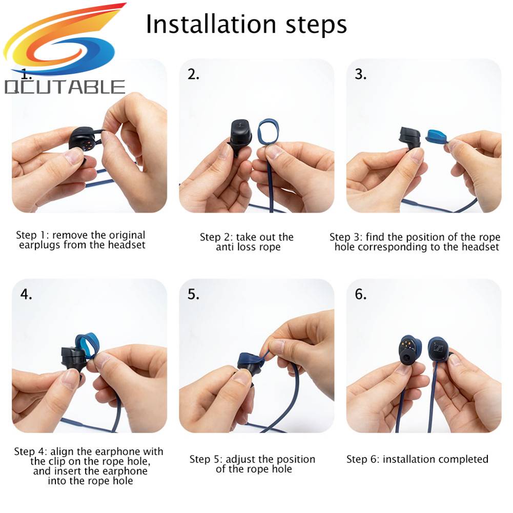 Dây Đeo Tai Nghe Silicone Chống Thất Lạc Cho Sennheiser Momentum True 3