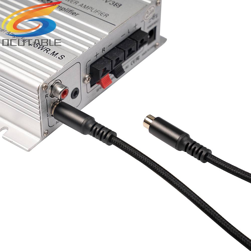 Dây Cáp Âm Thanh / Video Nối Dài 1.8 / 3 / 6m RCA Male Sang Female