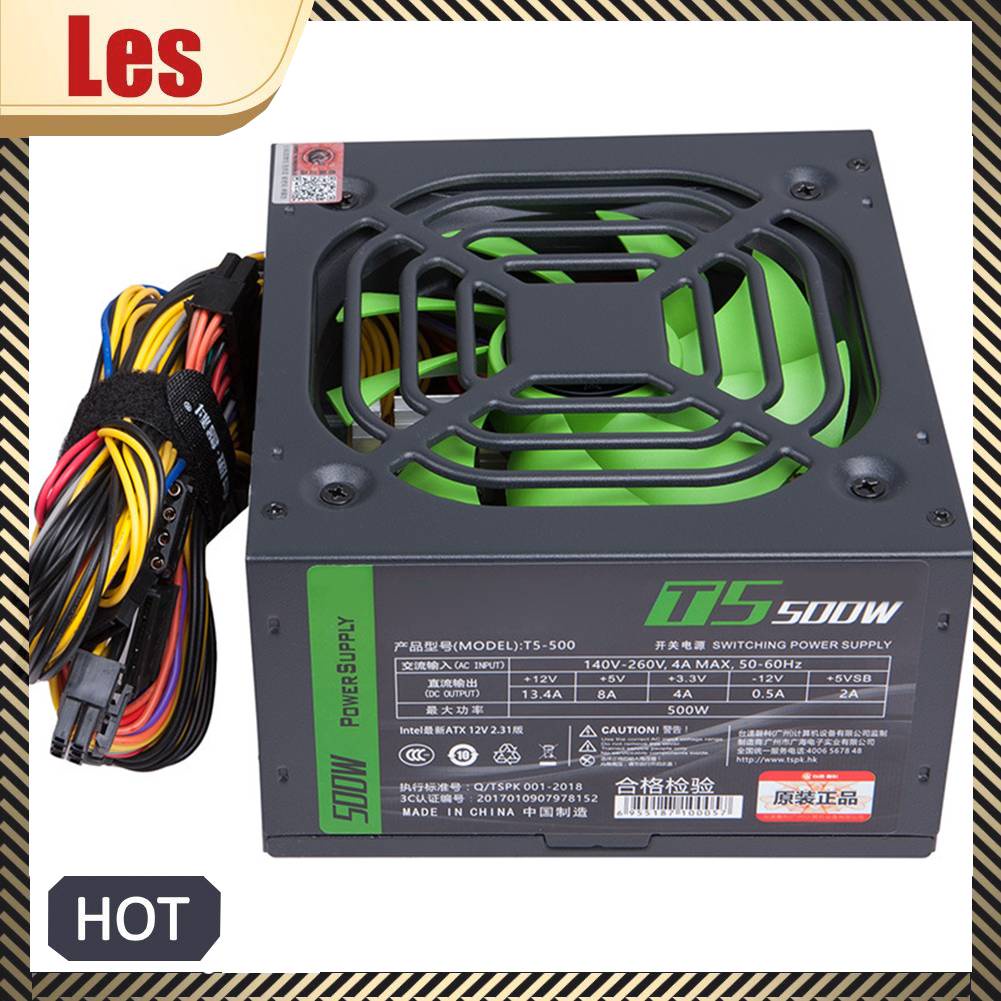 Bộ Cung Cấp Nguồn Điện 6Pin PSU 2 SATA ATX Cho Máy Tính