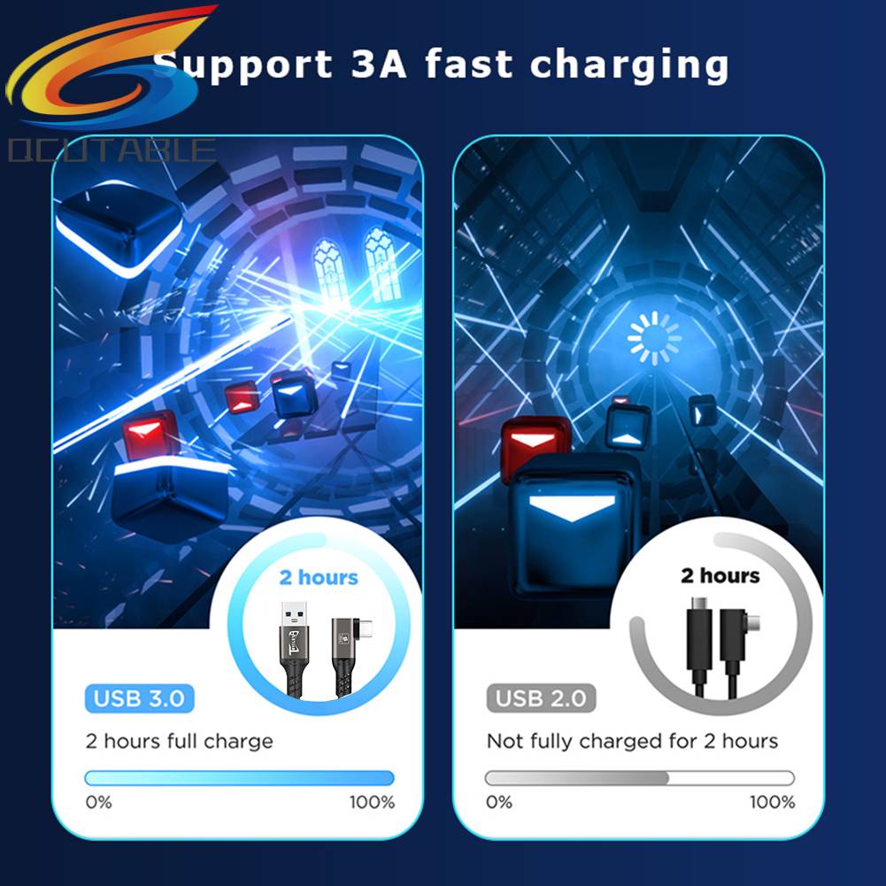 Dây Cáp Truyền Dữ Liệu 5m 5 / 10Gbps PD100W Cho Meta Quest Pro / Oculus Quest 2