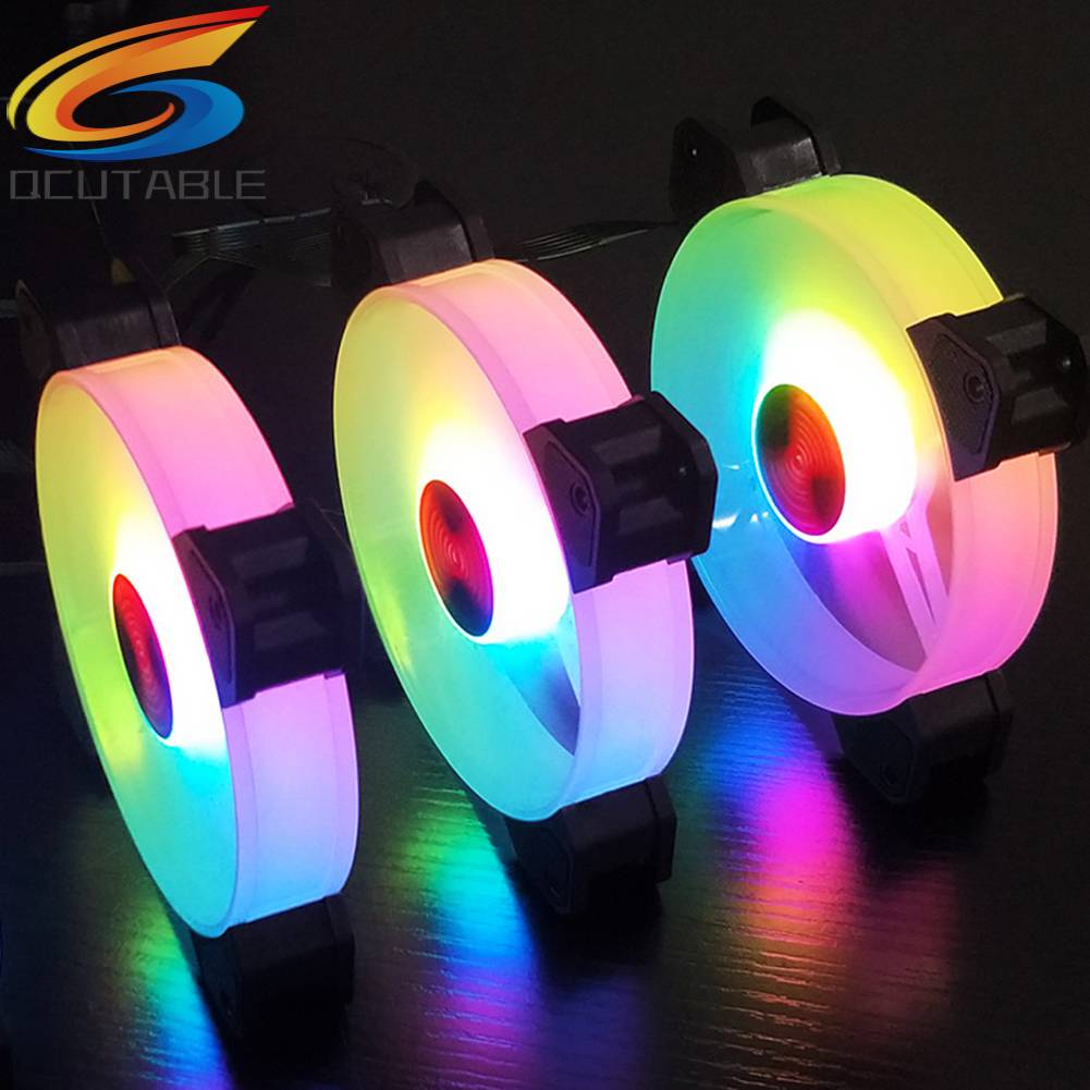 Quạt Tản Nhiệt CPU 5V 3Pin ARGB PWM 12cm Cho PC