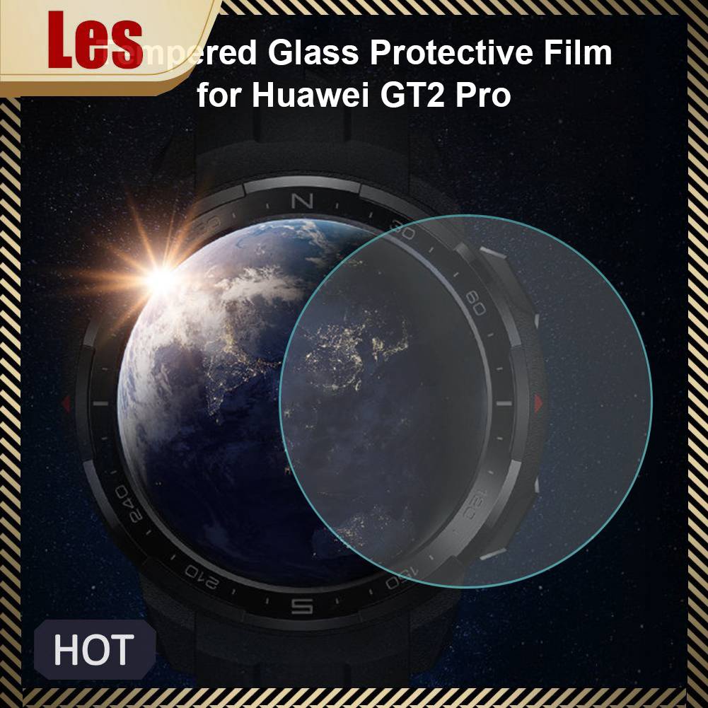 Bộ 2 Kính Cường Lực Chống Trầy Cho Đồng Hồ Thông Minh Huawei Watch GT 2 Pro Kèm Phụ Kiện