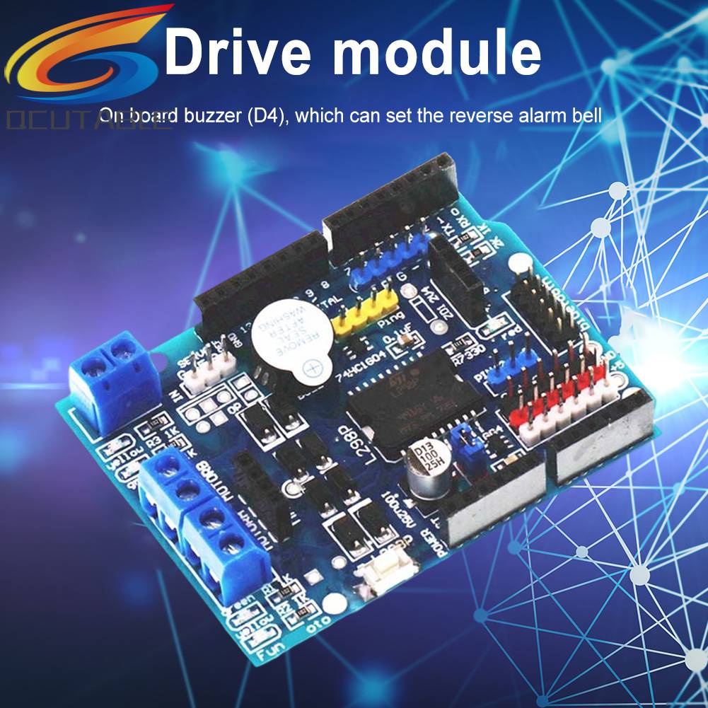 Bảng Mạch Mở Rộng Điều Khiển Động Cơ DC L298P L298P