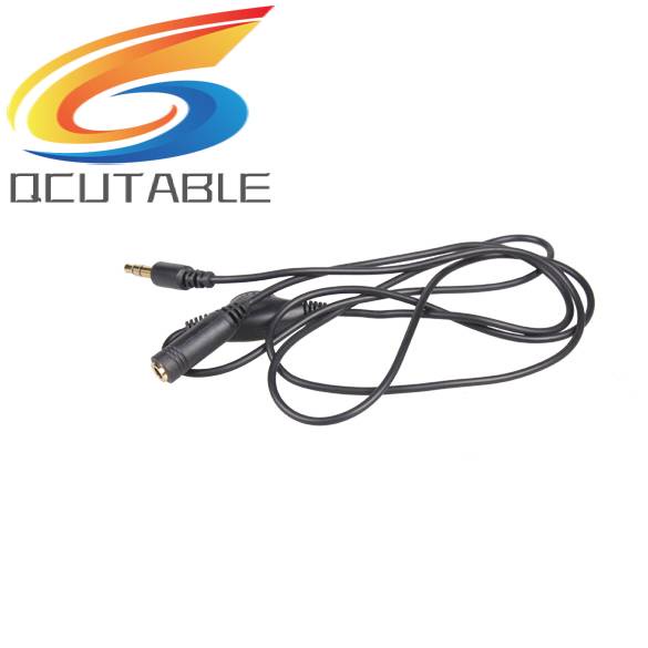 Dây Cáp Nối Dài Tai Nghe 3.5mm M / F Dài 1M Kèm Nút Điều Chỉnh Âm Lượng