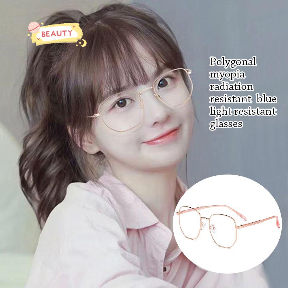 BEAUTY Kính Chống Ánh Sáng Xanh Thời Trang Bảo Vệ Mắt