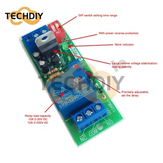 Mô đun rơ le ngắt tắt nguồn dc 5v 12v 24v