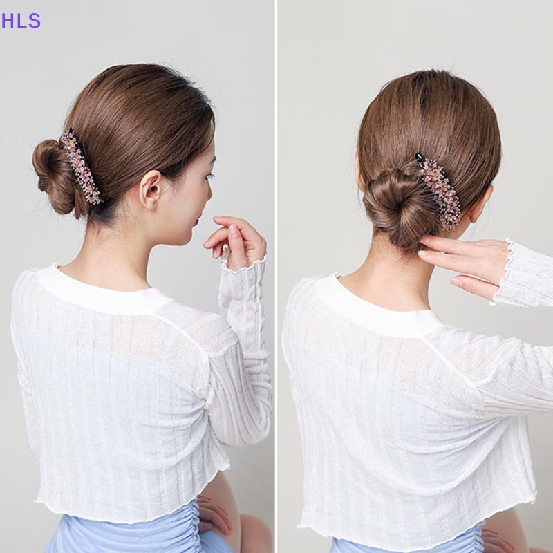 Lược Cài Tóc Đính Hạt Pha Lê Nhiều Màu Sắc Thanh Lịch Dành Cho Nữ