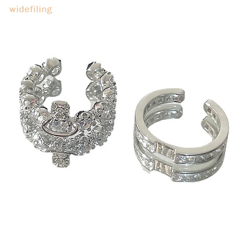 Nhẫn Hở Bằng Hợp Kim Đính Đá Zircon Cổ Điển Thời Trang Cho Nữ