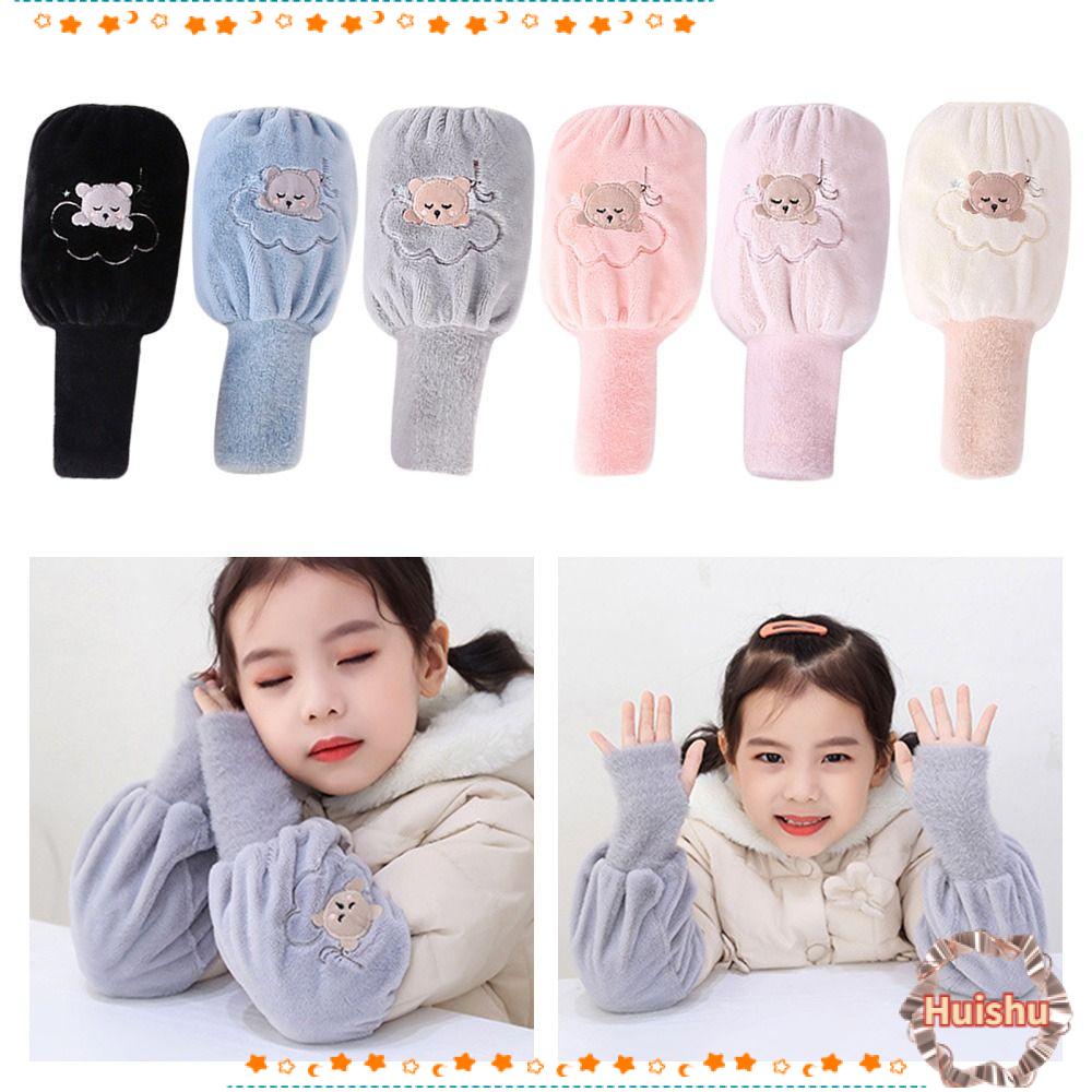 HS Găng Tay Giữ Ấm Bảo Vệ Cánh Tay Chống Ô Nhiễm Cho Bé