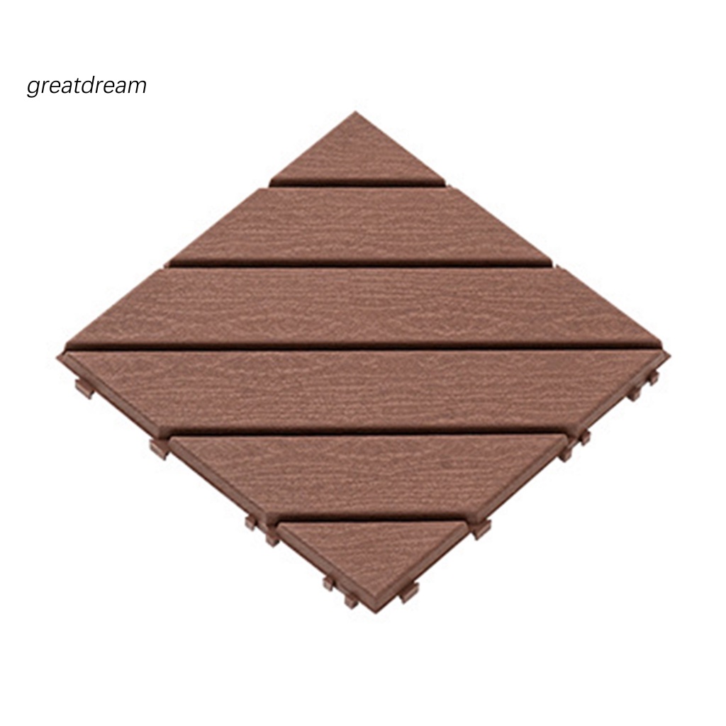 Gd Thảm Lót Sàn Lắp Đặt Đơn Giản Chống Ăn Mòn Sử Dụng Ở Sàn Nhà / Sân Vườn / Hồ Bơi Trong Nhà