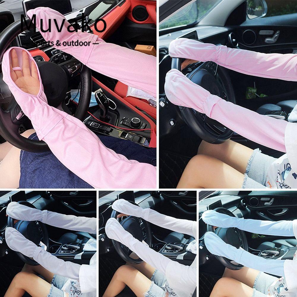 MUVAKO Găng Tay Lái Xe Thoáng Khí Cỡ Lớn Thời Trang Mùa Hè