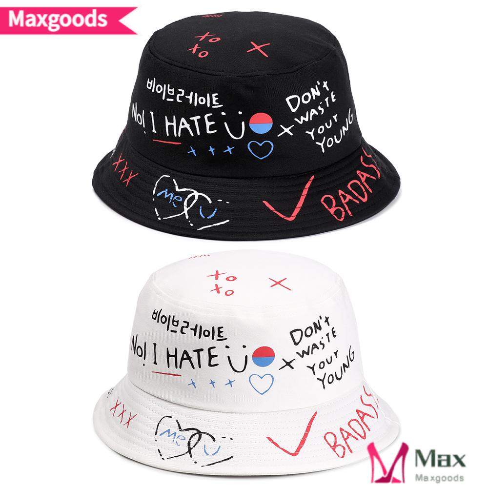 MAXG Mũ Bucket Phong Cách Hiphop Thời Trang Mùa Hè