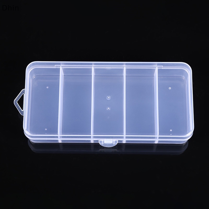 Hộp Nhựa Trong Suốt Đựng Trang Sức Hình Chữ Nhật Tiện Dụng