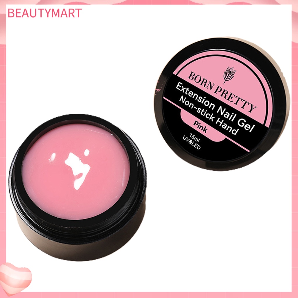 Keo Dán Nối Dài Móng Tay 15ml An Toàn Không Gây Kích Ứng Kết Cấu Mịn Màng DIY