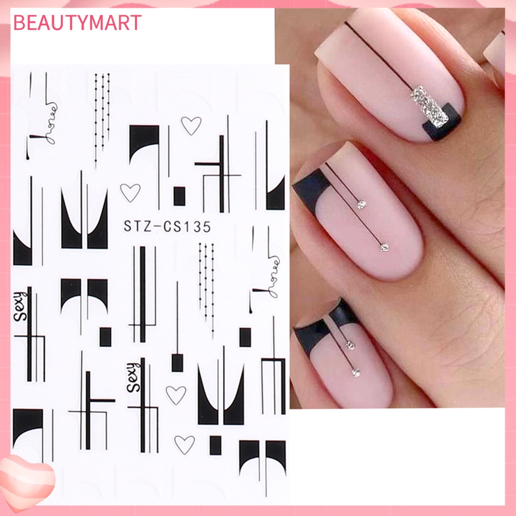 Miếng Dán Trang Trí Móng Tay Nghệ Thuật DIY Dễ Thương Cho Nữ