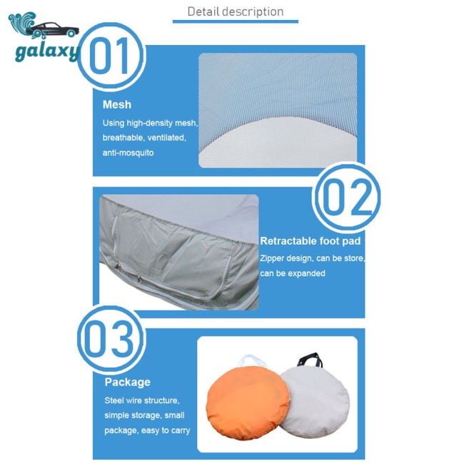 Galaxy Lều Cắm Trại Một Lớp Gấp Gọn Tiện Dụng