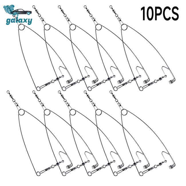 Galaxy Bộ 10 Dụng Cụ Kích Hoạt Lưỡi Câu Tự Động Bằng Thép Không Gỉ