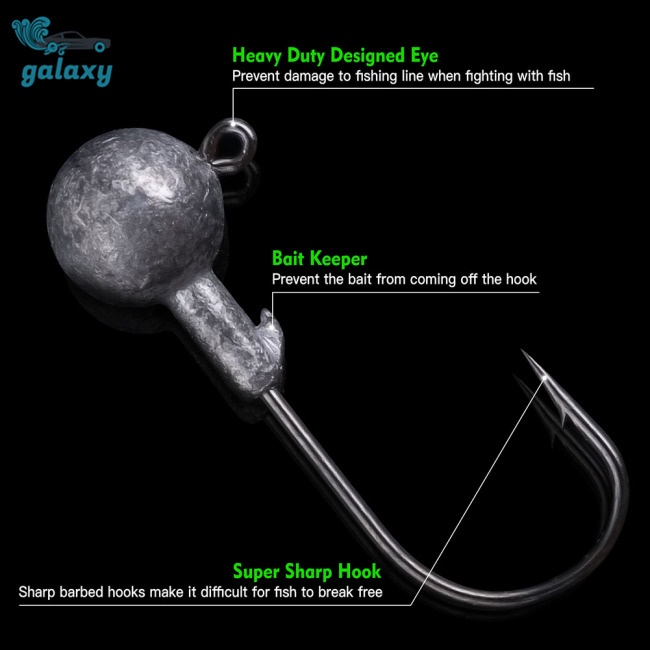 Galaxy Set 40 Mồi Câu Cá 5 Ngăn Trong Suốt Kèm Hộp Đựng