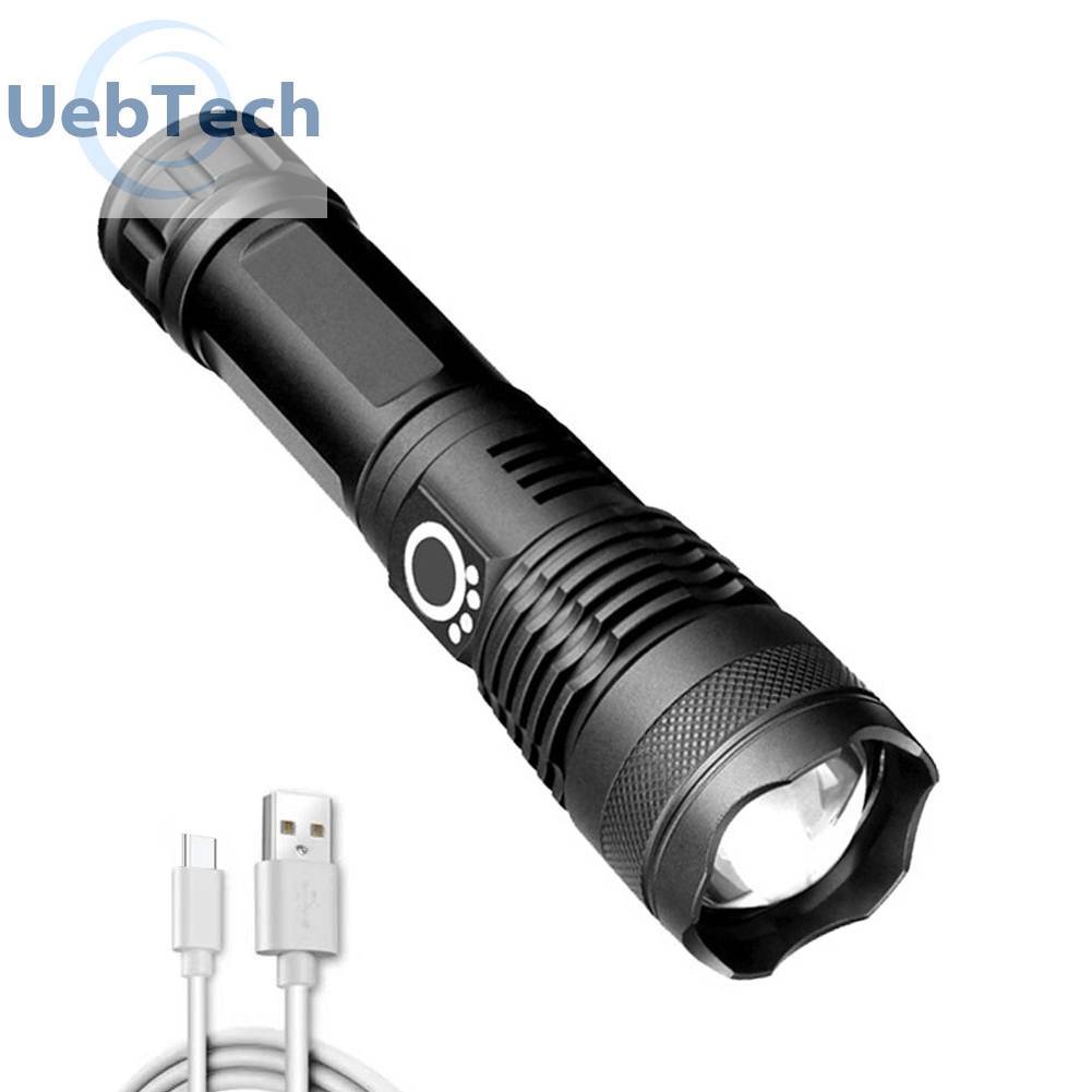 Đèn Pin XHP50 LED 5 Chế Độ 1500LM Chống Thấm Nước IPX4 Sạc USB Tiện Dụng