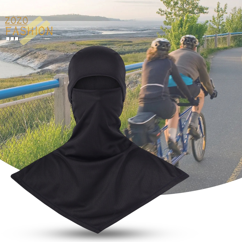 Khăn Choàng Cổ Chống Nắng Độ Co Giãn Cao Bảo Vệ Mặt Dành Cho Nam Nữ Hoạt Động Ngoài Trời