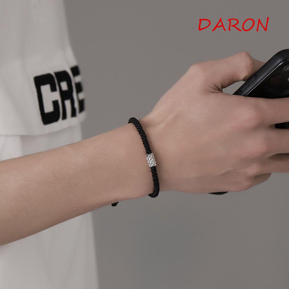 DARON Vòng Tay Dây Bện Phong Cách Hip Hop Hàn Quốc Cá Tính Dành Cho Nữ