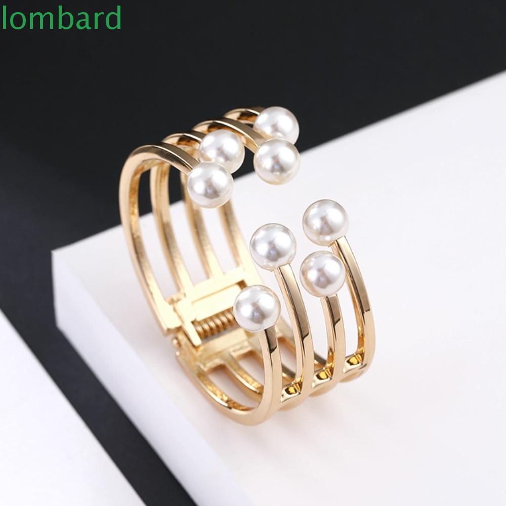 Vòng Tay Hở Bằng Thép Không Gỉ Thiết Kế Tối Giản Thời Trang Dự Tiệc Cho Nữ