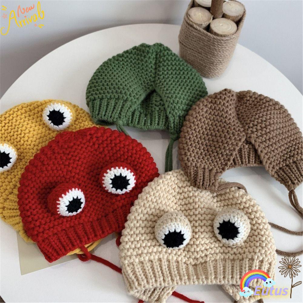 EUCA Mũ Dệt Kim Tai Ếch Cho Bé Trai Và Bé Gái