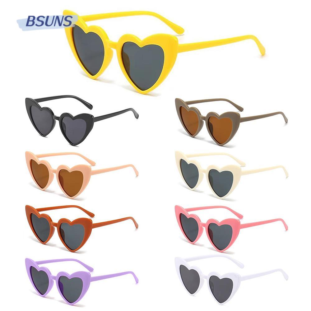 BSUNS Kính Mát Hình Trái Tim Dễ Thương Cho Bé