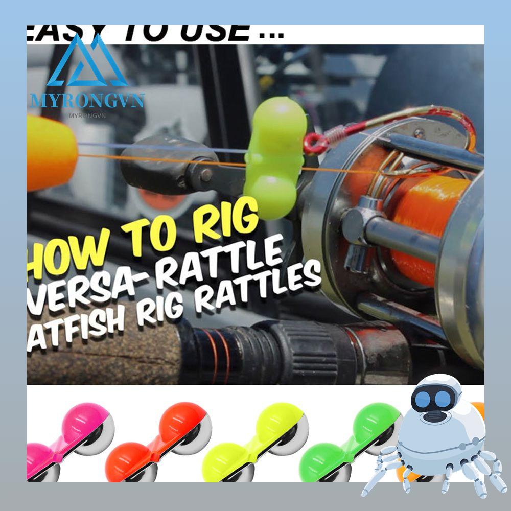 MYRONGVN Bộ 10 Chuông Đôi Bằng Nhựa Phát Sáng