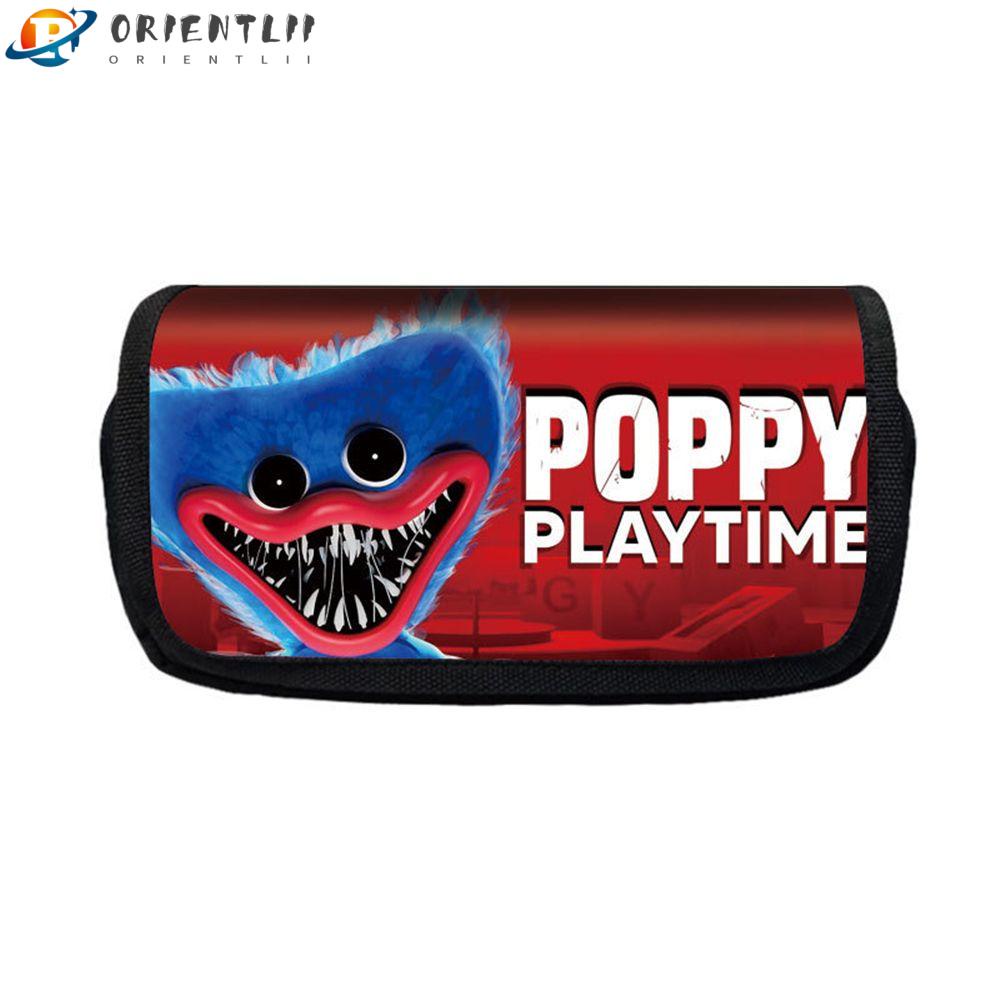 ORIENTLII Túi Đựng Bút In Hình Hoạt Hình Dành Cho Học Sinh Ốp