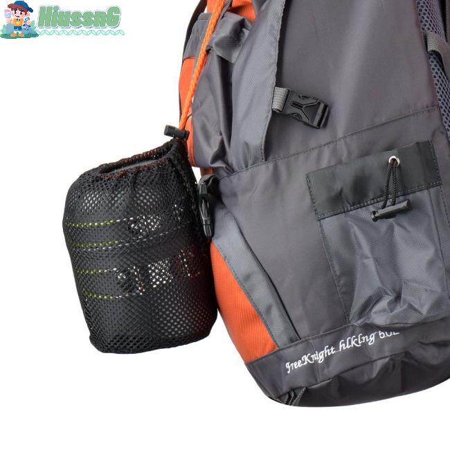 Bộ Nồi Và Dụng Cụ Ăn Bằng Hợp Kim Nhôm Có Thể Gấp Gọn Cho 1-2 Người Khi Đi Cắm Trại