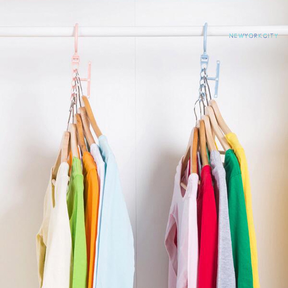 Móc Nhựa Treo Quần Áo Nhiều Tầng Chống Trượt Tiện Lợi